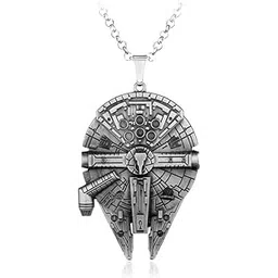 rvm jewels Millennium Falcon Inspired Pendant Necklace Fashion Star Wars Jewellery Accessory for Men and Women-picture-14