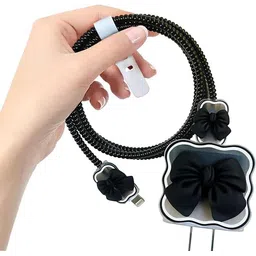 RYCORE Bow-shaped silicone charger case cover for iPhone 18W–20W USB-C power adapter Cable Protector-picture-28