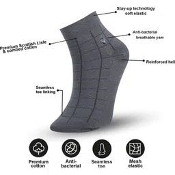 rysn Men Striped Ankle Length image 2