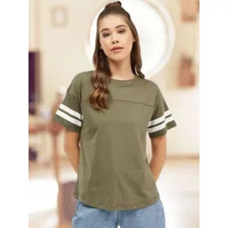 RYTE STYLE Women Drop-Shoulder Sleeves 1 T-shirt-picture-27