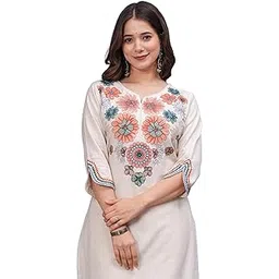 rytras Women's Cotton Straight Kurta Set with Palazzo Pants-picture-48