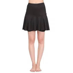 rzlecort Sports wear Swimming Costume Swimming Dress Crop top Skirt with Attach Shorts for Women and Girls image 1