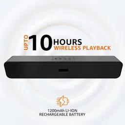 RZW Havy Sound Home Soundbar Bar Studio Bluetooth Soundbar6 10 W Bluetooth Home Theatre image 2