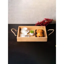 S. G. Home Brown Flex Wood Tray-picture-34