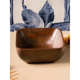 S. G. Home Brown Wood Bowl Large-picture-18