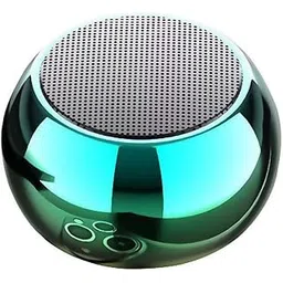 S K Tea Merchant Ultra-Compact Wireless Bluetooth Mini Boost Speaker –Built-in Mic, Portable Design, Ideal for Travel, Parties, and Outdoor Use (Random Color) (Green)-image-11