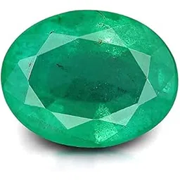 s kumar gems & jewels Certified 5.25 Ratti Green Emerald Stone (Panna Stone) Stone Certified Oval Shape Quality Real Gemstone Rashi Ratan-picture-51