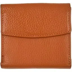 sa-cuero Ladies Genuine Leather Wallet/Purse/Clutch with Snap Button, RFID Blocking Card Holder, European Union Standardized (Brown)-picture-24