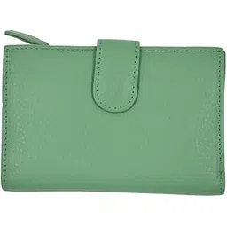 sa-cuero Ladies Wallet,Purse,Clutches (Light Green)-picture-28