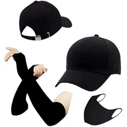 SAA Traders Pack of 5 Pure Black Without Adjustable Cotton Super Soft Reusable Washable Protection Cloth Face Mask for Men/Women/Unisex Adults, Pack of 5 (Combo, Pack of 1)-picture-36