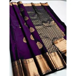 SAADHVI Woven Design Zari Pure Silk Kanjeevaram Saree-picture-15