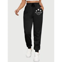 SAAHASAM Women Printed Relaxed Joggers Trousers-picture-26