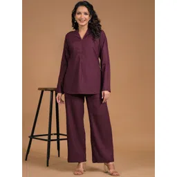 SAANWRI Women Tunic With Trousers Co-Ords-picture-39