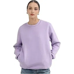 saatchy Cotton Round Neck Sweatshirt Fit Cropped Sweatshirt Pullover Full Sleeve Winter Wear for Womens Crew Neck Fleece Fabric Sardi sweator ki zarsi Wollen in 499 Quality garm Shirt-picture-42