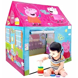 sabirat Jambo Size Pig Play Tent House With Pipe For Girls & Boys, Light Weight-picture-0