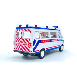 sabirat TMP 207 Ambulance, Pull Back Action, 1 Pcs-picture-4