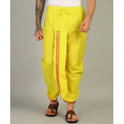 Sac Shree Aparaajeet Creations Embroidered, Striped, Solid Men Dhoti-picture-38