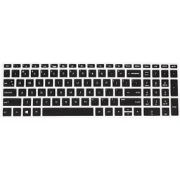 Saco Keyboard Skin for 15q-BY003AU 2017 15.6-inch Laptop Laptop Keyboard Skin-picture-13