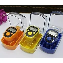 Sadvidhya Adjustable Finger Ring Hand 5 Digit Electronic Digital Tally Counter with Luminous LED Light for Golf Sports (Small Pack of 3)-picture-14