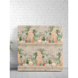 SAF Beige & Green 1 Piece Canvas Floral and Botanical Wall Paintings-picture-39