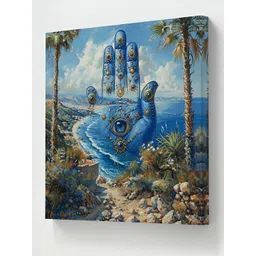 SAF Blue & Green 1 Piece Canvas Other Wall Paintings-picture-40