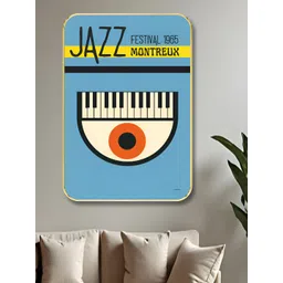 SAF Blue & White Jazz Festival Wooden Wall Art-picture-18