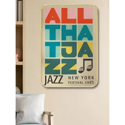 SAF Green & Orange Jazz Festival Wooden Wall Art-picture-20