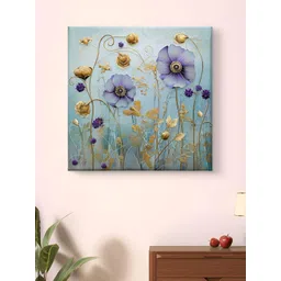 SAF Lavender & Beige 1 Piece Canvas Floral and Botanical Wall Paintings-picture-29
