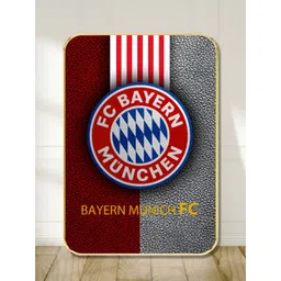 SAF Maroon & White Bayern Munich FC Wooden Wall Art-picture-28