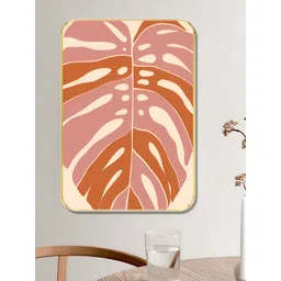 SAF Peach-Coloured & Pink 1 Piece Wood Other Wall Paintings-picture-29