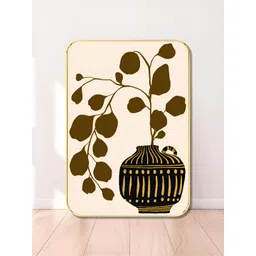 SAF White & Green Wooden Boho Botanical Wall Art-picture-30