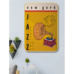 SAF Yellow & Black Jazz Festival Wooden Wall Art-picture-32