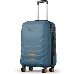 safari Crescent 8 Wheels 66cm Medium Check-in Trolley Bag Hard Case Polycarbonate 360 Degree Wheeling System Luggage, Travel Bag, Suitcase for Travel, Trolley Bags for Travel, Ink Blue-picture-15