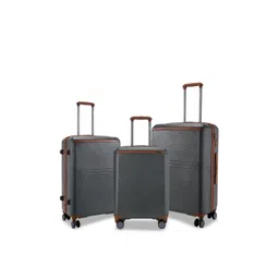Safari Heritage Set Of 3 Hard -Sided Trolley Suitcase-image-44