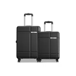 Safari Route Set of 2 Poly Carbonate Small & Medium Hard Trolley Bag-image-21