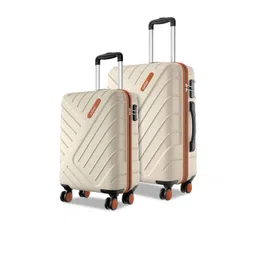 Safari Set Of 2 Accent Textured Hard-Sided Trolley Bags-picture-18