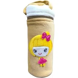 Safe N Cute Bottle Cover for 240-280 ml Baby Bottles, Machine Washable (Brown)-picture-30