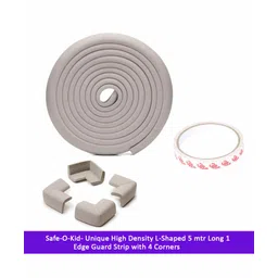 Safe-O-Kid 5 Meter Edge Guard Strip with 4 Corners - Grey-picture-26