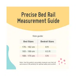 Safe-O-Kid Bedrail Guard Pack Of 3 182 cm - Blue image 3