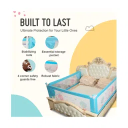 Safe-O-Kid Bedrail Guard Pack Of 3 182 cm - Blue image 5