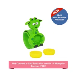 Safe-O-Kid Mosquito Repellent Band With 2 Refills - Green-picture-10