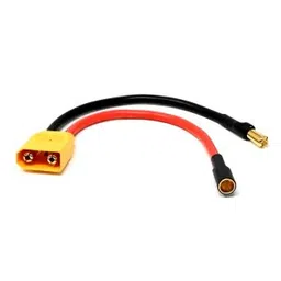 SafeConnect Polymax 5.5mm Bullet Connector (Battery Side) to XT-90 Male Connector Female Adapter Cable-picture-12