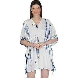 safeera Beachwear Kaftans for Women | Cover-ups | Length - 36"-picture-34