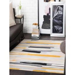 Safiya Carpet Beige Abstract Woollen Carpets-picture-20