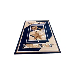 Safiya Carpet Blue Floral Water Resistant Carpets-picture-29