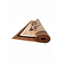 Safiya Carpet Gold-Toned Floral Water Resistant Carpets image 3