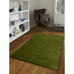 Safiya Carpet Green Hand-Tufted Woollen Carpet-picture-28