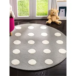 Safiya Carpet Grey Abstract Woollen Carpets-picture-35