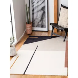 Safiya Carpet White Abstract Woollen Carpets-picture-33