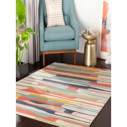 Safiya Carpet Yellow Abstract Woollen Carpets-picture-14